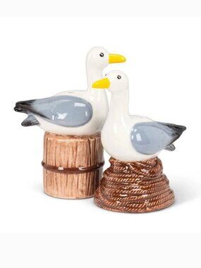 Perching Seagulls Salt & Pepper Shakers
